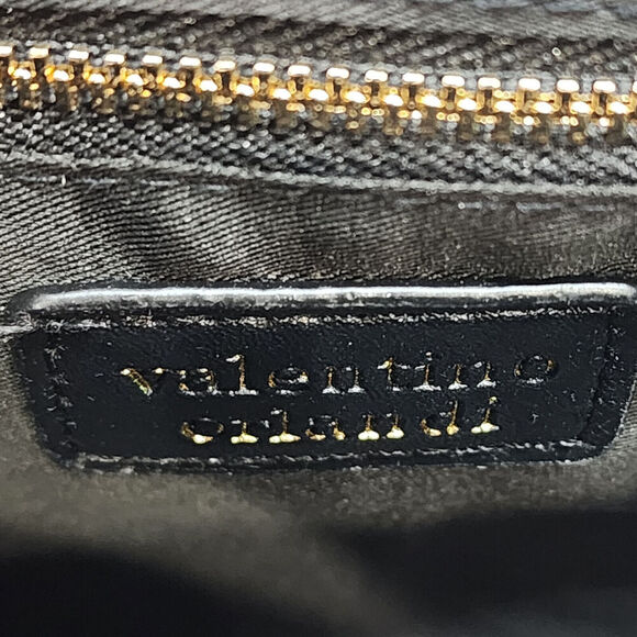 Valentino Orlandi Black Satchel V-2104 with Adjustable Strap and Wallet - NWT - Picture 5 of 8